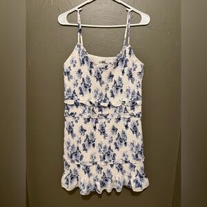 Abercrombie & Fitch Blue and White Floral Dress